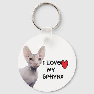 Sphynx-Nyckelring Nyckelring