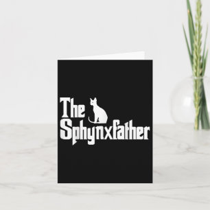 Sphynxfather Funny Cat Pappa Shirt Manar Sphynx Lo Kort