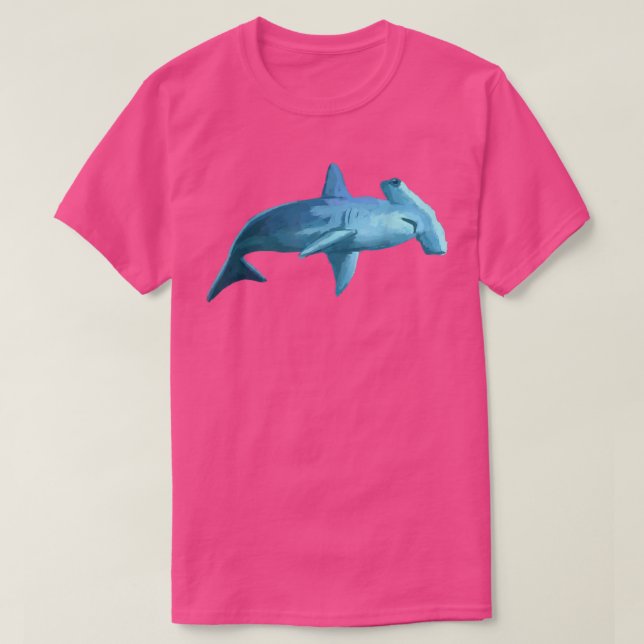 Sphyrna Hammerhead Shark Tshirt T T Shirt (Design framsida)