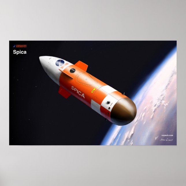 Spica kapsel poster (Framsidan)