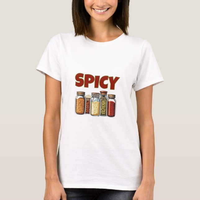 Spice burk lustigT-Shirt T Shirt (Framsida)