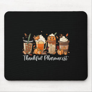 Spice Latte Fall Coffee Älskare - Thankful Pharmac Musmatta