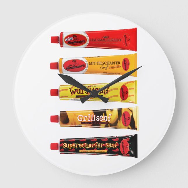 Spice of Life Wall Clock Stor Klocka (Framsida)