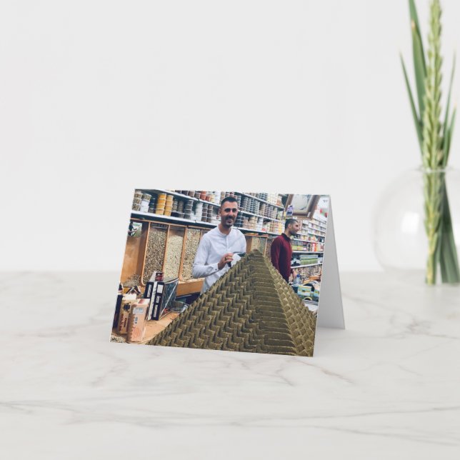 Spice Pyramid Tack Kort (Framsida)