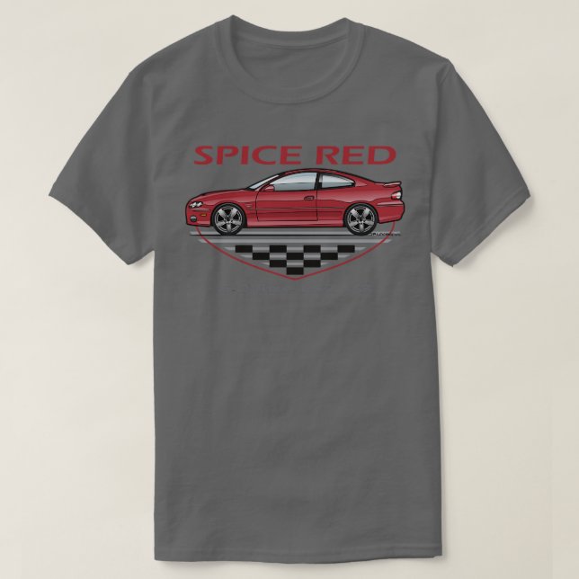 Spice Red T Shirt (Design framsida)