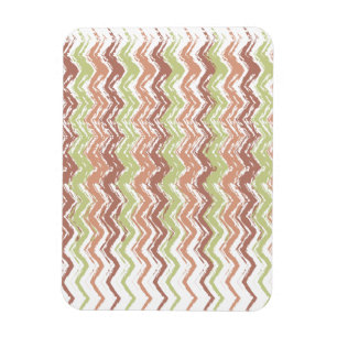 Spice Scribble Chevron ZigZag Magnet