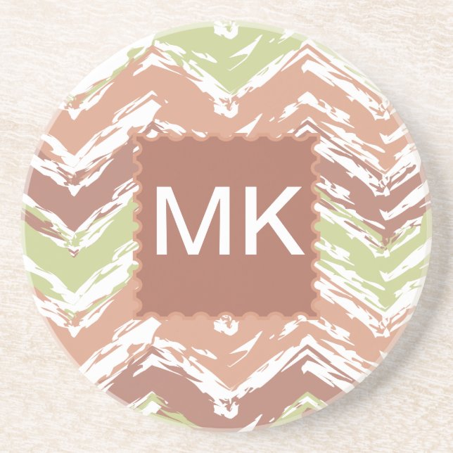 Spice Scribble Chevron ZigZag Underlägg (Framsidan)