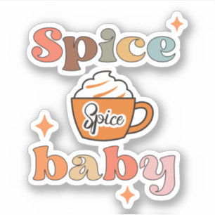 Spice Spice Baby Pumpkin Spice Latte Klistermärken