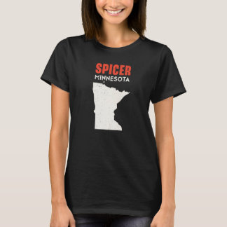 Spicer Minnesota USA State America Travel Minnesot T Shirt