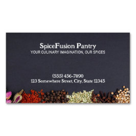 Spices Chef Magnetiska Visitkort