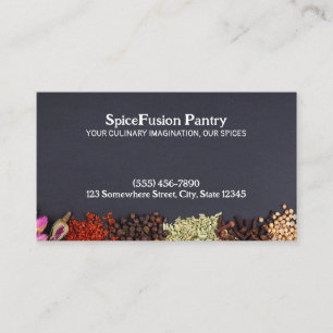 Spices Chef Visitkort