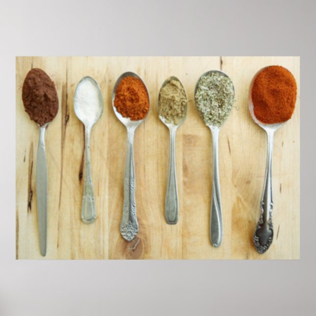 Spices Poster utskrifter (Framsidan)