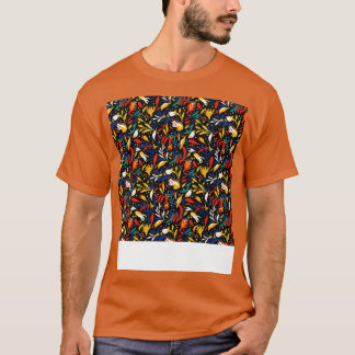 Spices Seamless Mönster Seasoning Örter Burk Indie T Shirt