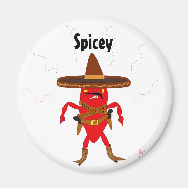 , Spicey Magnet (Framsidan)