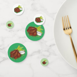 Spicy BBQ Buffalo Chicken Vingar Tailgate Party