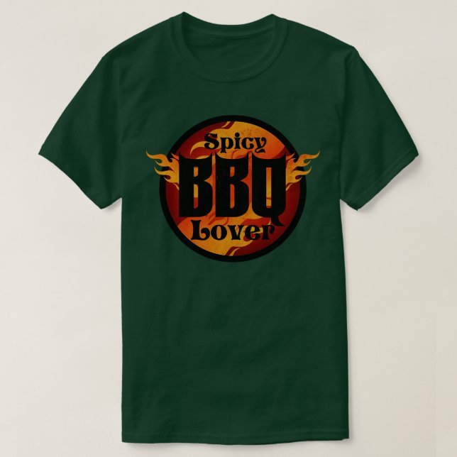 Spicy BBQ Kärlek T Shirt (Design framsida)