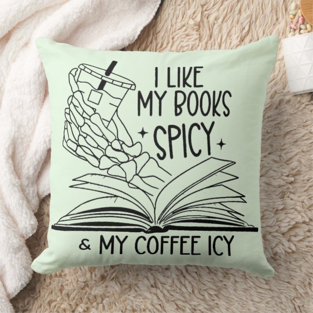 Spicy Bokar och Isig kaffe Kudde (Filt)