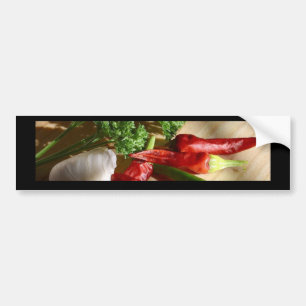 Spicy cuisine art bildekal