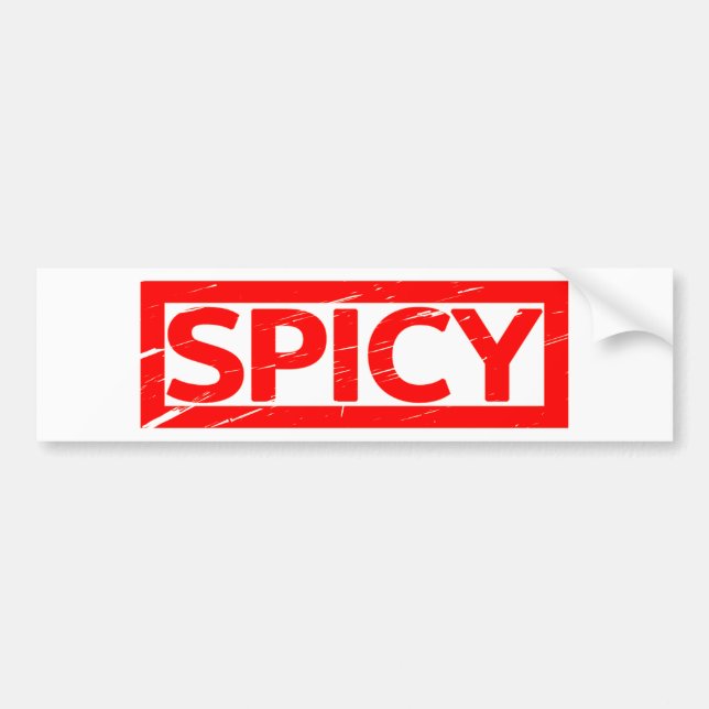 Spicy Frimärke Bildekal (Framsidan)