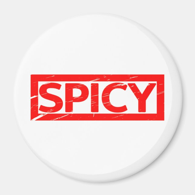 Spicy Frimärke Magnet (Framsidan)