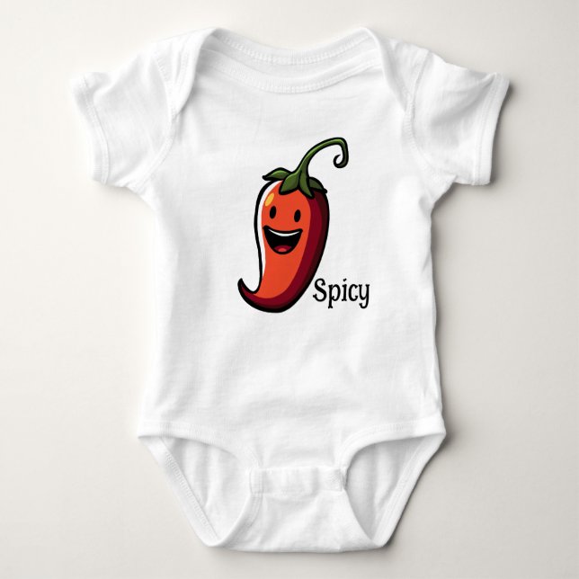 Spicy Hett Pepper T Shirt (Framsida)