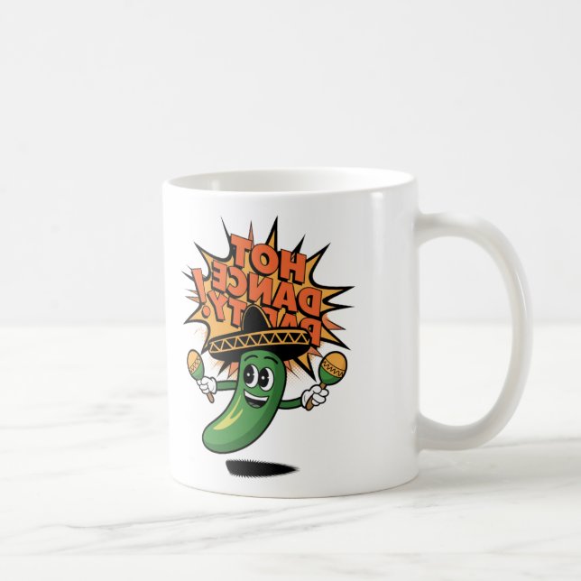 Spicy Jalapeño Fiesta 03 Kaffemugg (Höger)