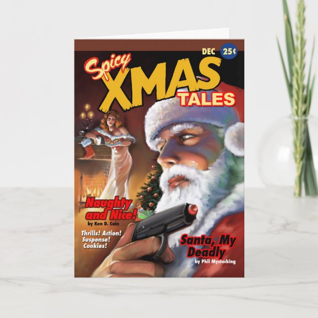 Spicy Julafton Helgkort (Framsida)