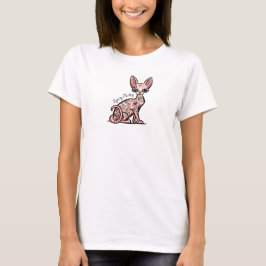 Spicy Kattunge Tattooed Cat T Shirt