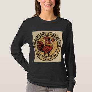 Spicy Like a Jalapeño Rooster Cinco de Mayo Shirt T