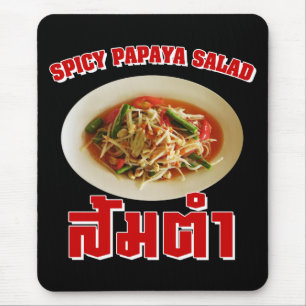 Spicy Papaya Salad [som Tam] ... Thai Lao Food Musmatta