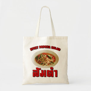Spicy Papaya Salad [som Tam] ... Thai Lao Food Tygkasse