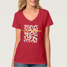 "Spicy Påstående: V-Nacke Women's T-Shirt