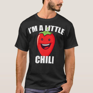 Spicy Pepper Älskare Im a Little Chili Funny Veget T Shirt