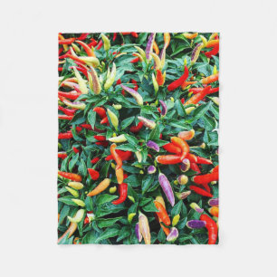 Spicy Pepper Blanket Fleecefilt