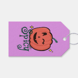 Spicy Pumpkin Spice Presentetikett