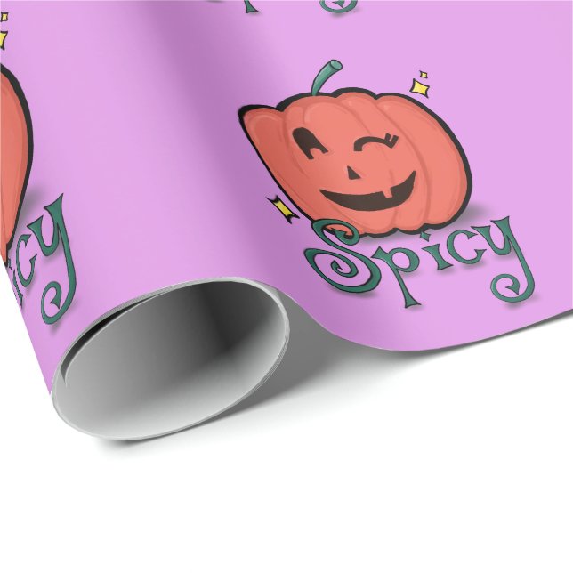 Spicy Pumpkin Spice Presentpapper (Rullad Hörn)