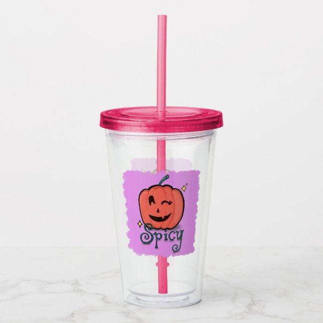 Spicy Pumpkin Spice Take Away Mugg (Framsida)