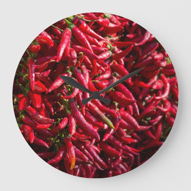 Spicy Red Chili i staden Kalocsa Stor Klocka (Framsida)