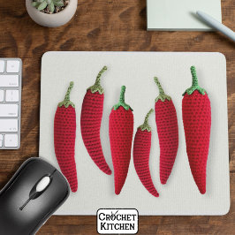 Spicy Red Minimal Crochet Jalapeno Sticka Crafts Musmatta
