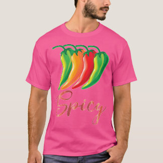 Spicy Shirt-Hett och spicy pepper T Shirt