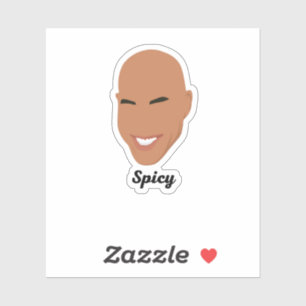 Spicy - sinsley harriott lustig dekal