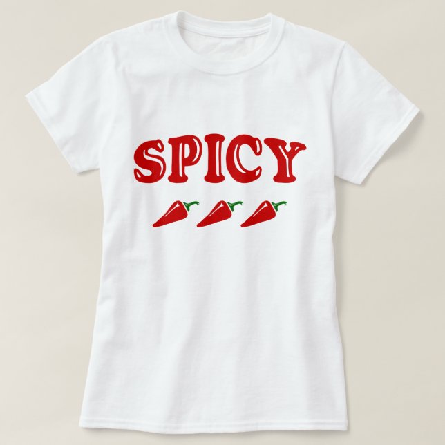 SPICY T SHIRT (Design framsida)