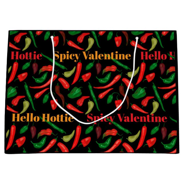 Spicy Valentine Hej Snygging rödpeppar (Framsidan)