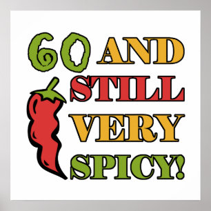 Spicy vid 60 års ålder poster