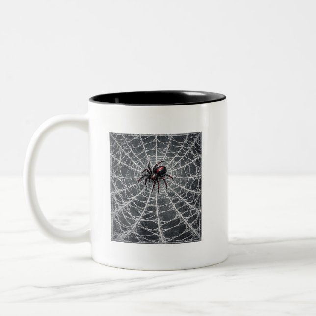 spideman Två-Tonad mugg (Vänster)