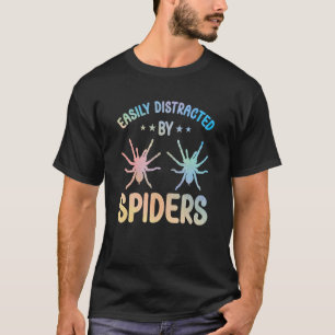 Spider Älskare Cute Spider Apparel för kvinnor och T Shirt