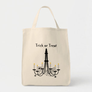 Spider chandelier Halloween gothic loot Tygkasse