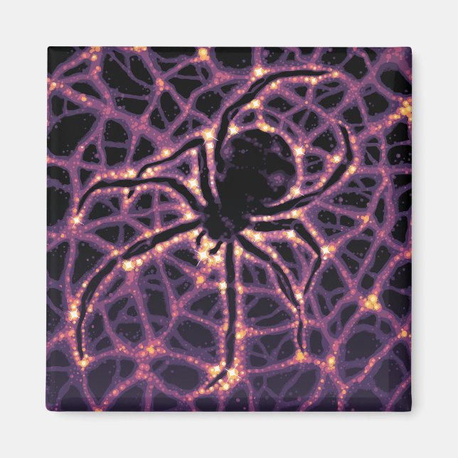 Spider Cosmic Webben, Halloween Galaxy of Horrors Magnet (Framsidan)
