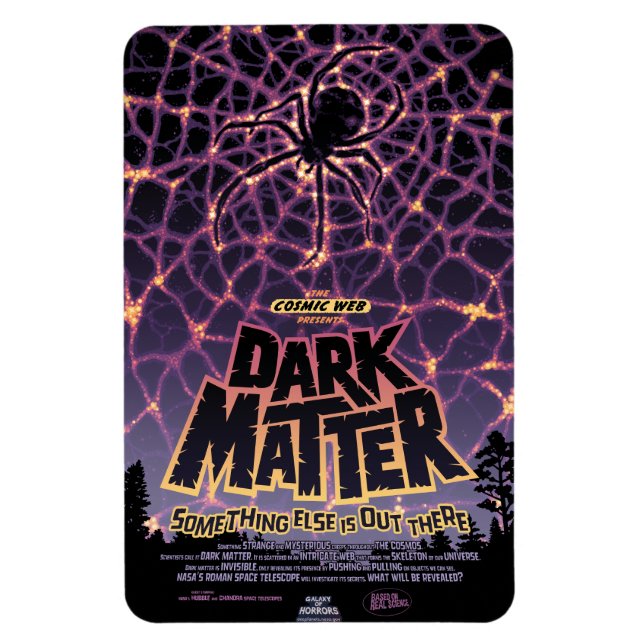 Spider Cosmic Webben, Halloween Galaxy of Horrors Magnet (Vertikal)