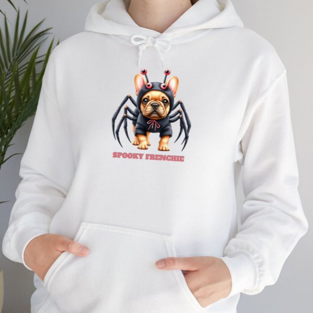 Spider Costume Frenchie Pup Halloween  T Shirt (Skapare uppladdad)